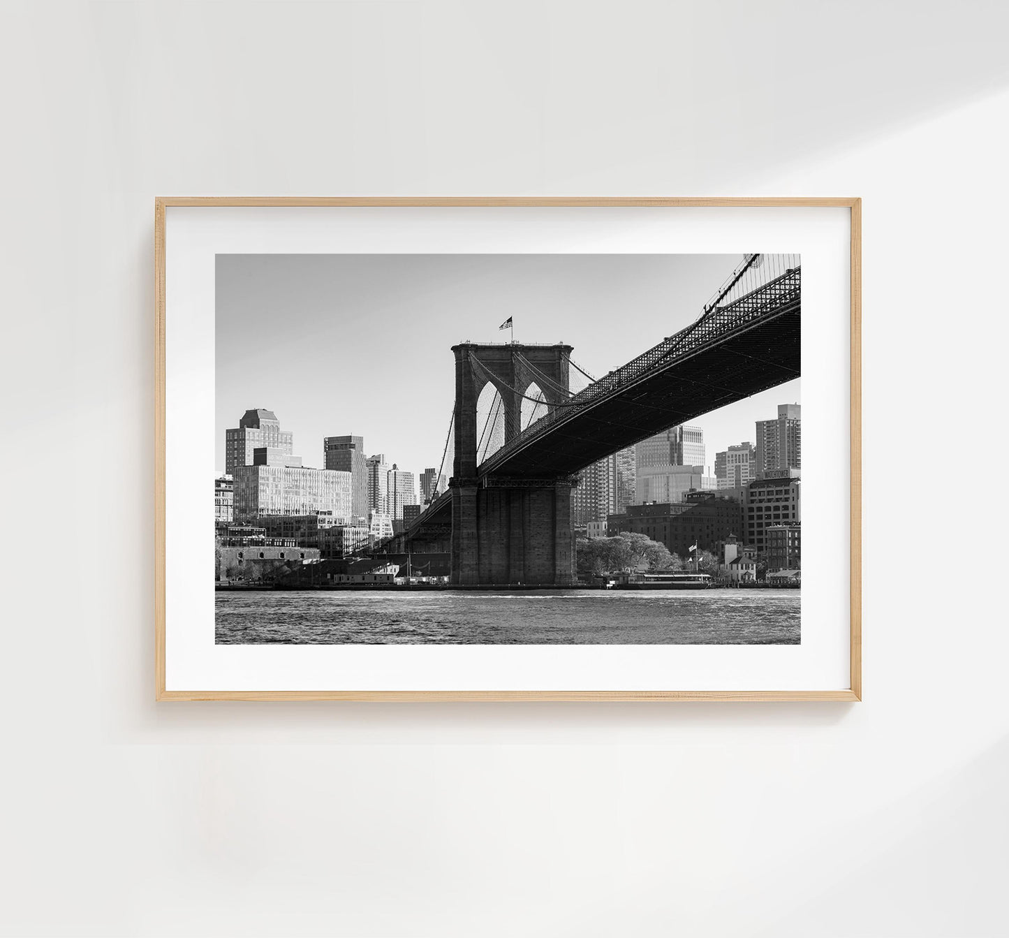 Brooklyn Bridge Print - NYC Photography Print - New York City - Prints or Framed Prints available - New York City Wall Art - Landscape