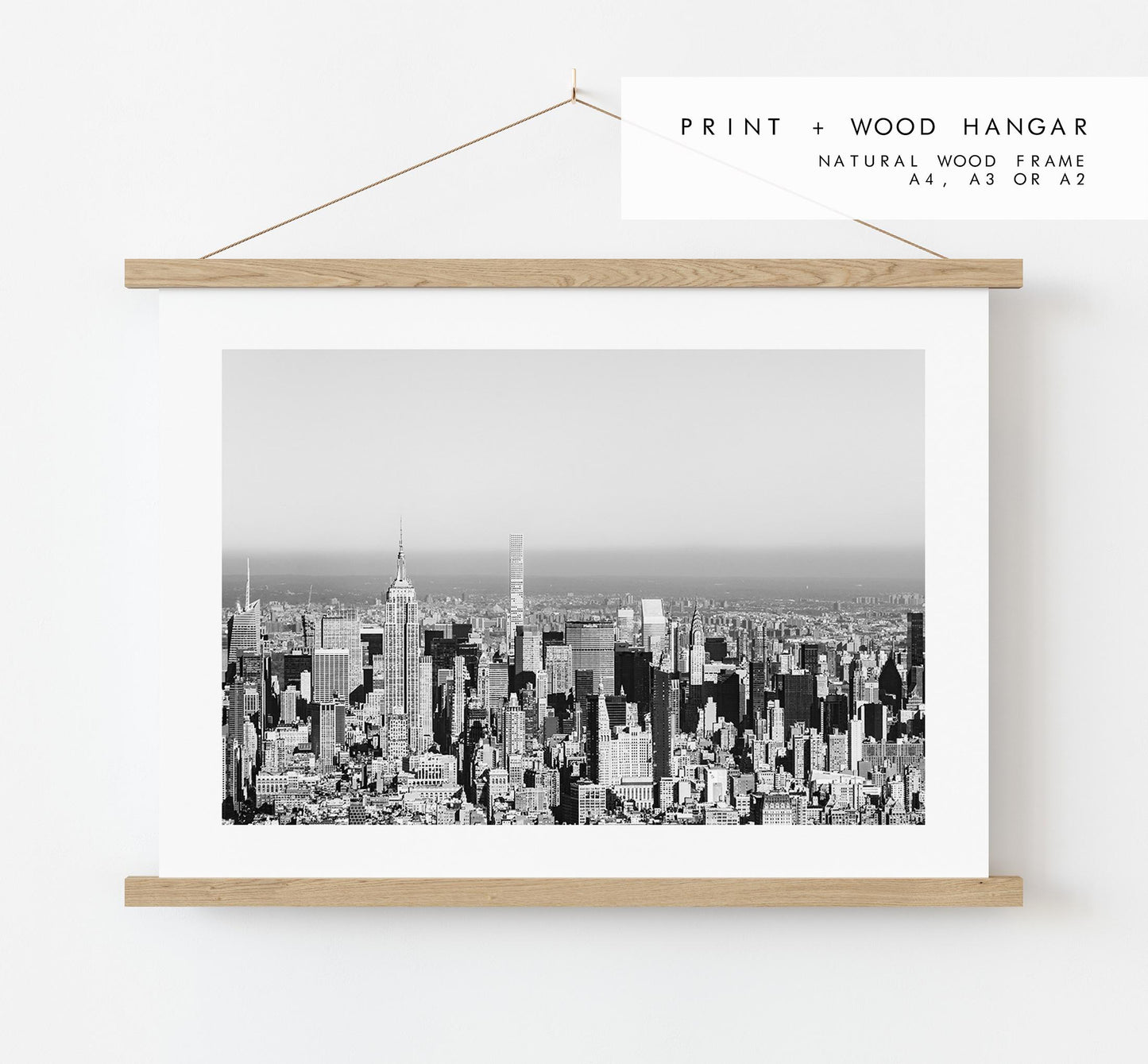 New York Skyline Print - NYC Photography Print - New York City - Prints or Framed Prints available - New York City Wall Art - Landscape