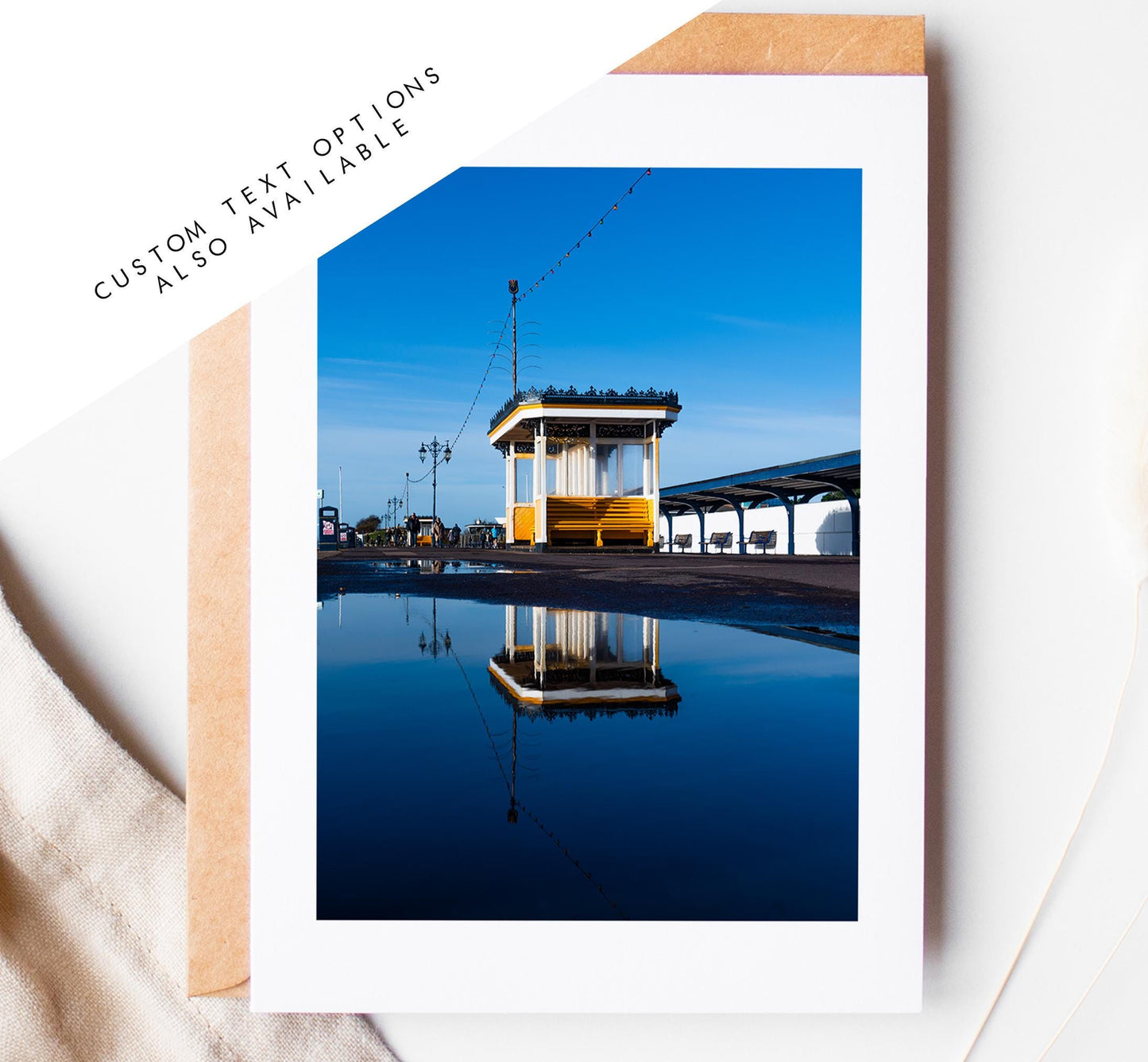 Southsea Greeting Card - Portsmouth and Southsea Photography Greeting Cards - Envelope Included - Birthday - Wedding - Anniversary