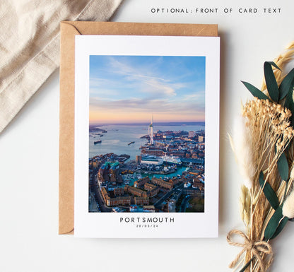 Portsmouth Greeting Card - Portsmouth and Southsea Photography Greeting Cards - Envelope Included - Birthday - Wedding - Anniversary