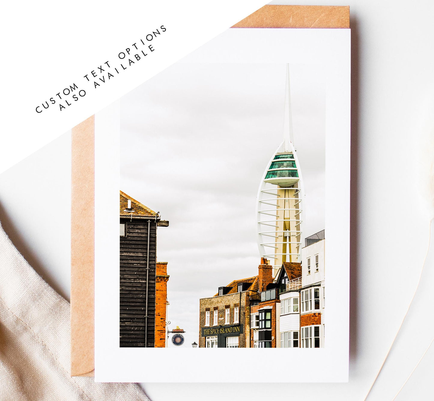 Portsmouth Greeting Card - Portsmouth and Southsea Photography Greeting Cards - Envelope Included - Birthday - Wedding - Anniversary