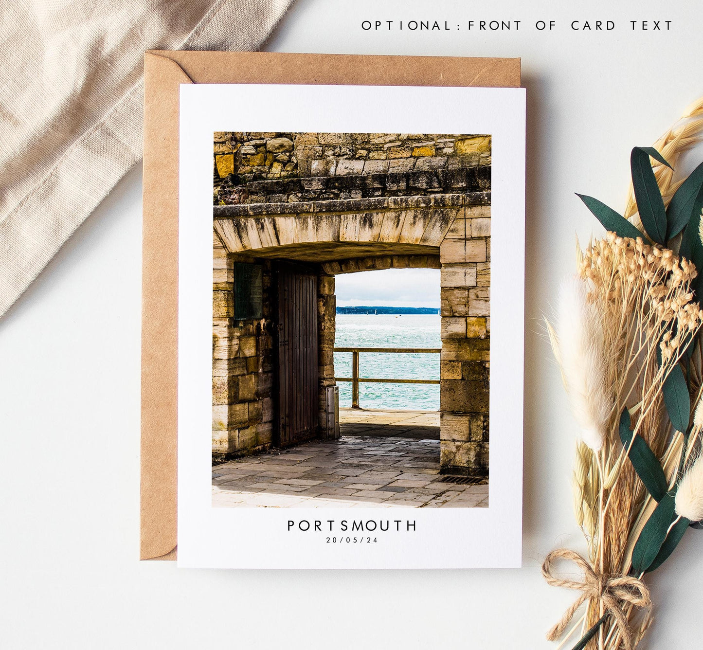 Hotwalls Greeting Card - Portsmouth and Southsea Photography Greeting Cards - Envelope Included - Birthday - Wedding - Anniversary