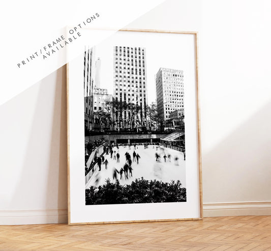 Ice Rink - NYC Photography Print - Fine Art Photography Print - New York Photography - Winter in New York - New York Christmas - Ice Skating