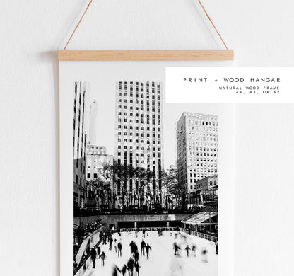 Ice Rink - NYC Photography Print - Fine Art Photography Print - New York Photography - Winter in New York - New York Christmas - Ice Skating