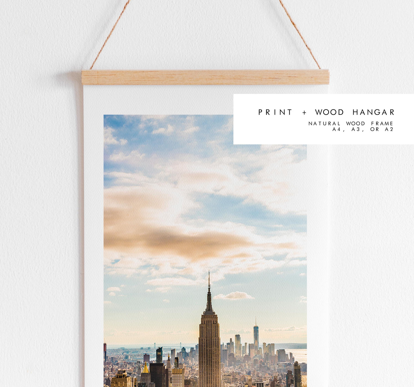 New York City Print - Fine Art Print - Photography Print - NYC Skyline - Manhattan Skyline - Empire State Building - Framed - Canvas Skyline