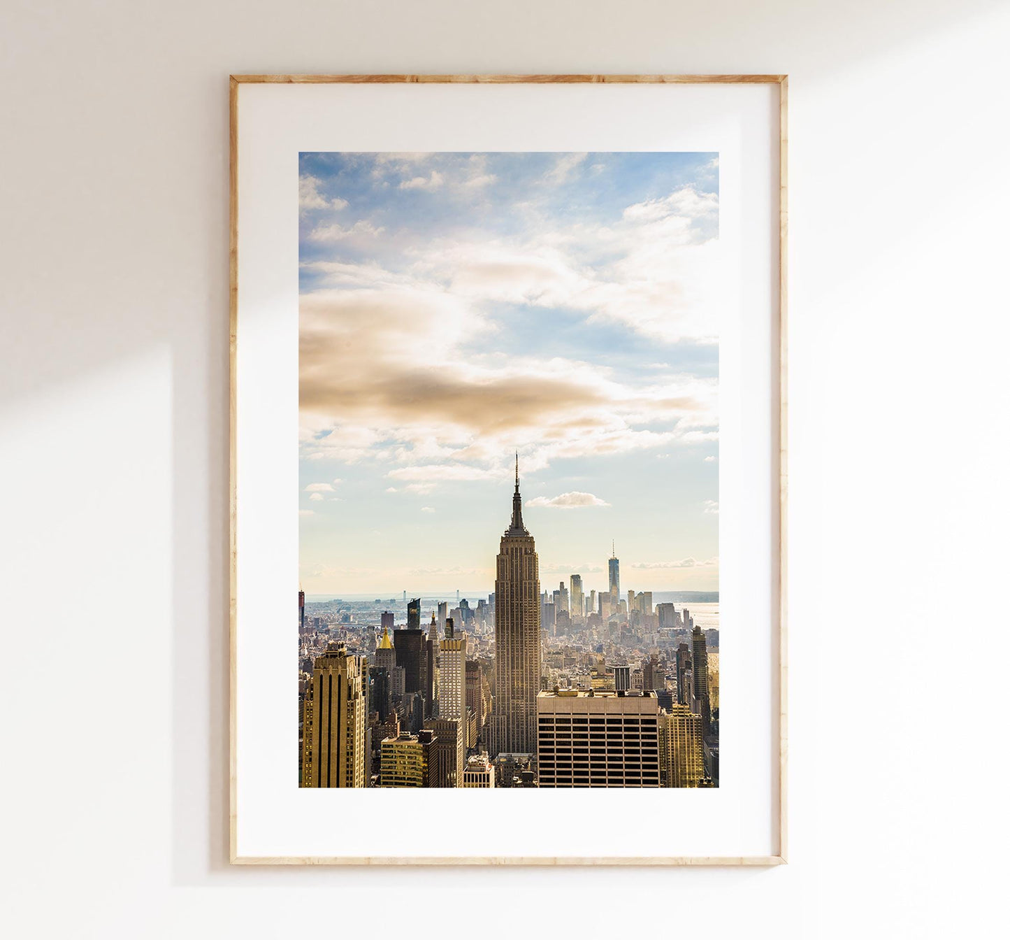 New York City Print - Fine Art Print - Photography Print - NYC Skyline - Manhattan Skyline - Empire State Building - Framed - Canvas Skyline