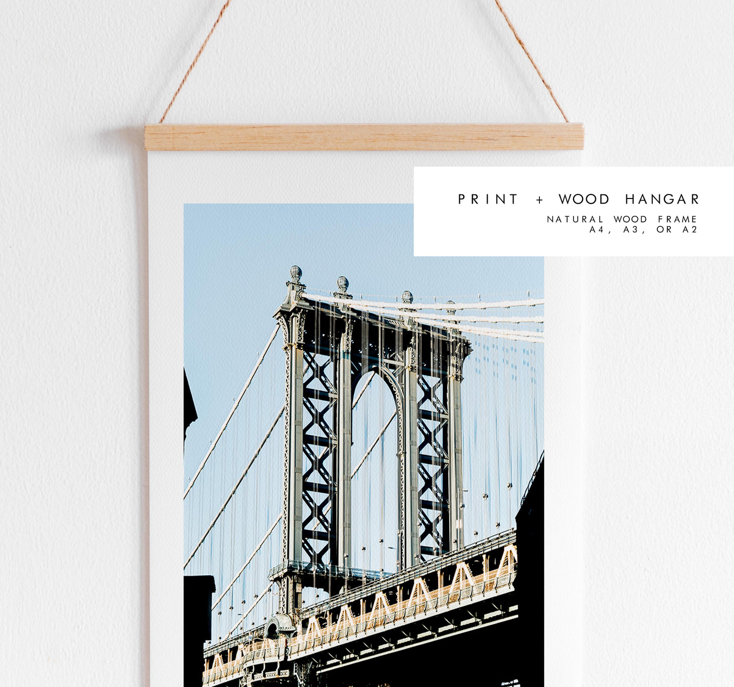 Manhattan Bridge - New York Photography Print - DUMBO - Brooklyn - Brooklyn Print - NYC - New York City Artwork - New York City Print