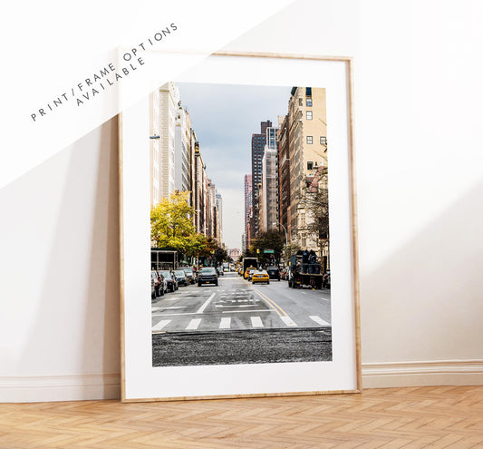 Manhattan Avenue Print - New York Print - Fine Art Photography Print - New York Photography - Travel - New York Print  - City Photo - NYC