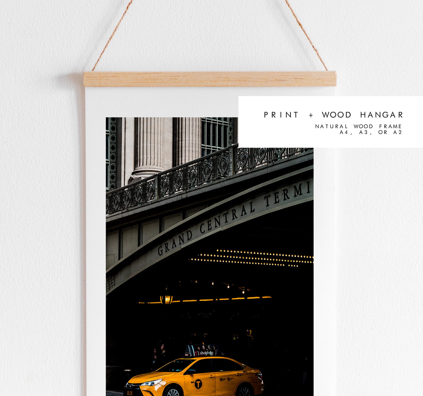 Grand Central - New York Print - Fine Art Photography Print - New York Photography - New York Taxis - Grand Central Station - NYC - Taxi Cab