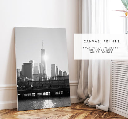 World Trade Centre Print - New York Skyline Print - Black and White Photography - New York City Print - Artwork - Poster  - Minimalist - Art