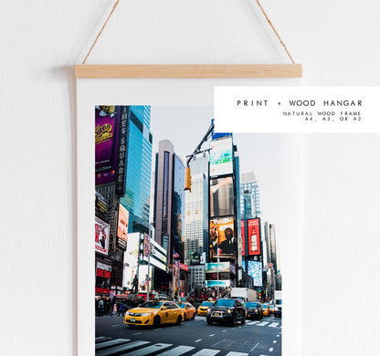 Time Square Print - New York Poster - Manhattan Print - New York Print - Poster - Artwork - Time Square New York - Photography - Print