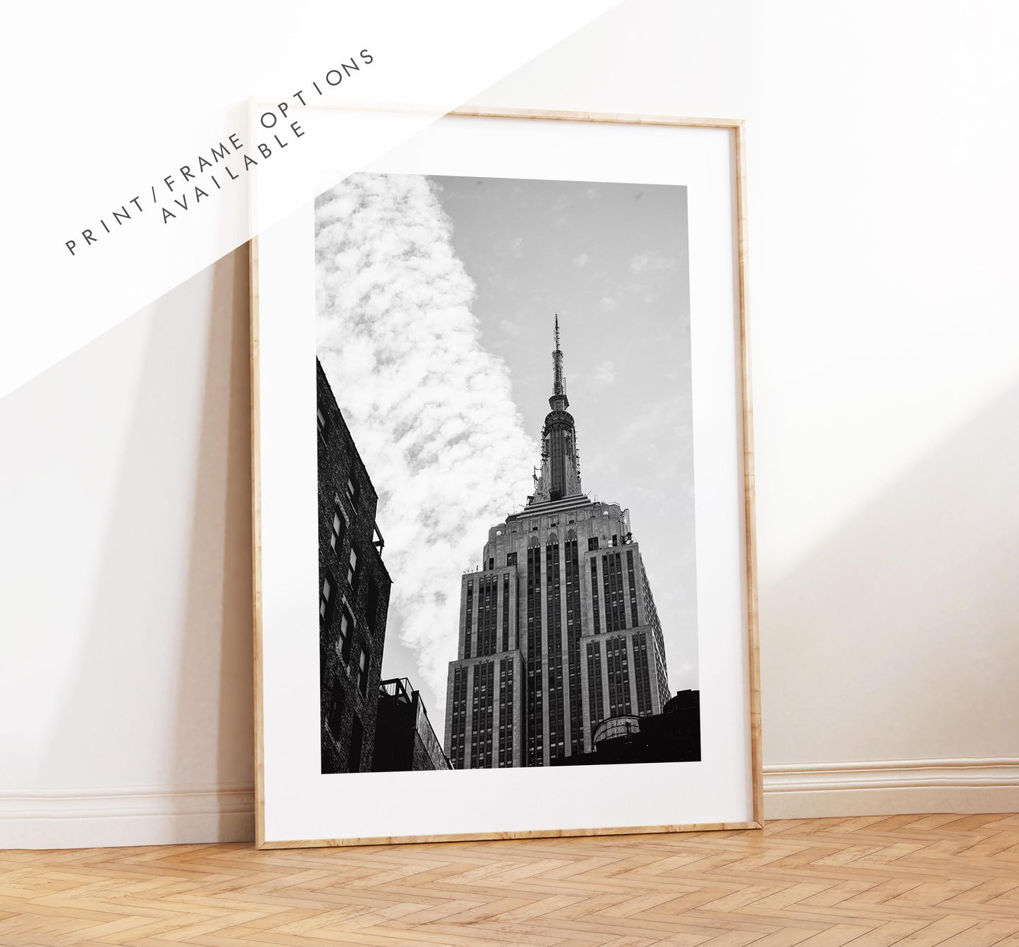 Empire State Building Print - NYC Photography Print - New York City - Prints or Framed Prints available - Black and White Photography