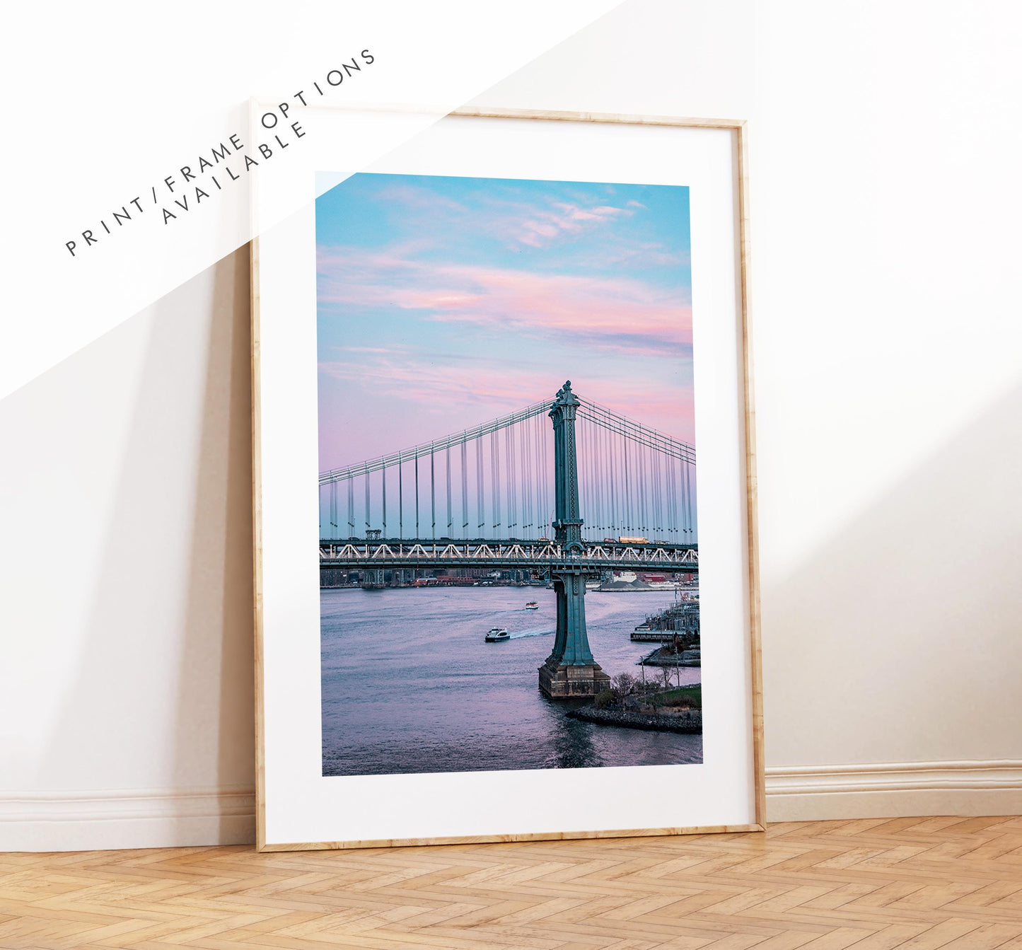 Manhattan Bridge Print - NYC Photography Print - New York City - Prints or Framed Prints available - New York City Wall Art