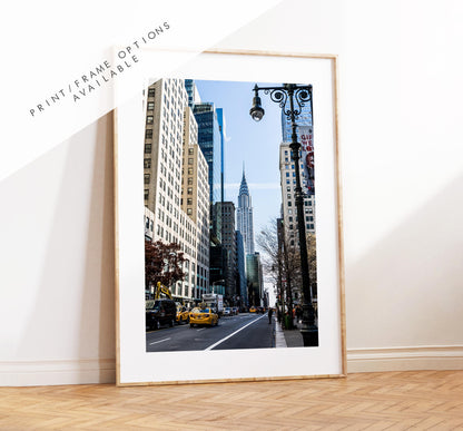 Chrysler Building Print - NYC Photography Print - New York City - Prints or Framed Prints available - New York City Wall Art