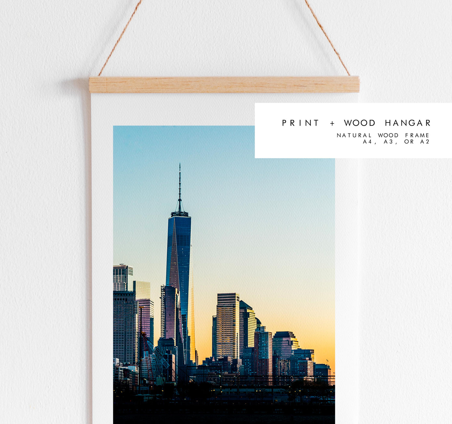 New York Sunset Print - New York Print - Fine Art Photography Print - New York Photography - Travel - New York Print  - City Photo Sunset