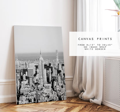 New York Black and White Print Set - Print Set of Three - Monochrome Print Set - New York City Prints - Black and White Photography